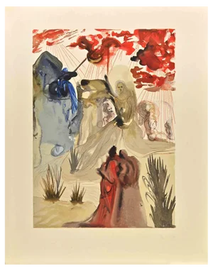 Salvador Dali, The Divine Comedy: The Divine Wood, Woodcut Print, 1963