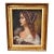 J Bovgvereau Oil Painting Antique Canvas Portrait Fine Art Woman Gilt Frame Sign For Sale