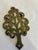 Vintage Brass Tree of Life Trivet For Sale - Image 4 of 5
