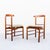 Wood Restored 1950s Greta Grossman Walnut Dining Chairs by Glenn of California For Sale - Image 7 of 15