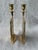 Brass Vintage Brass Angel Figural Candlesticks Holders a Pair For Sale - Image 8 of 16