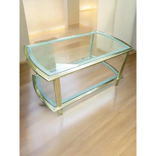 Vintage Low Coffee Table, 1980s For Sale - Image 6 of 6