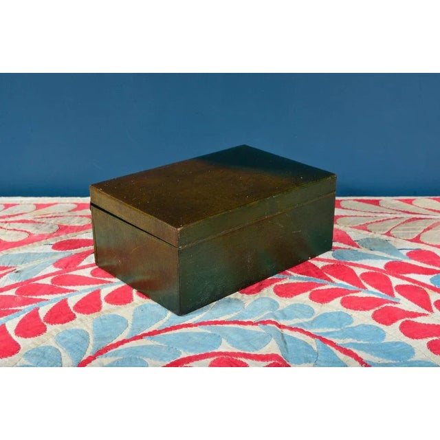 Morocco Leather Bezique / Cards Compendium by Leuchars & Son, Piccadilly, 1910s For Sale - Image 4 of 11