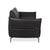 Vanda 2-Seater Sofa in Anthracite Leather from Koinor For Sale - Image 13 of 16
