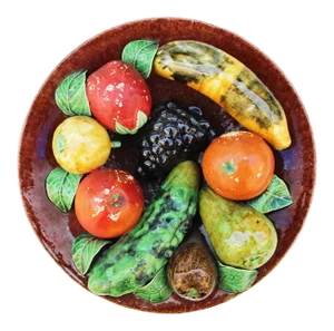 Trompe l'Oeil Antique Portuguese Plate