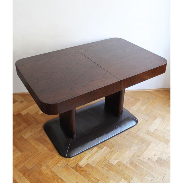 Extendable Dining Table from UP Brno, 1930s For Sale - Image 10 of 18