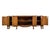 Brown Vintage French Provincial Walnut Credenza Buffet Sideboard Carved Rococo 79" For Sale - Image 8 of 18