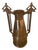 Brass Vase in the style of Serrurier Bovy, 1890s For Sale