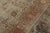 Antique Persian Tabriz Rug in an All Over Orange,Off White,Brown Floral Pattern For Sale In New York - Image 6 of 8