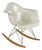 White RAR Rocking Chair by Charles and Ray Eames for Herman Miller, 1950s For Sale