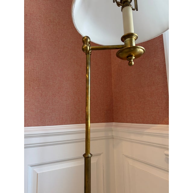 Ralph Lauren Ralph Lauren Sargent Swing Arm Floor Lamp Antique Brass For Sale - Image 4 of 15