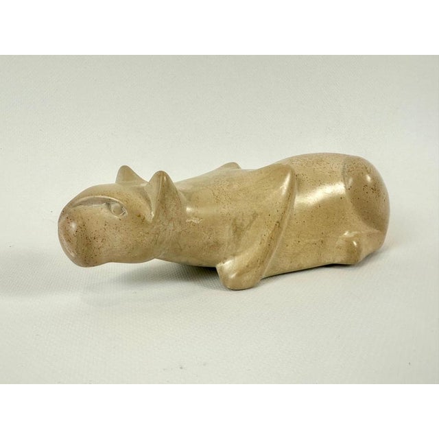 Soapstone Cat Figurine, 1960s For Sale - Image 11 of 11