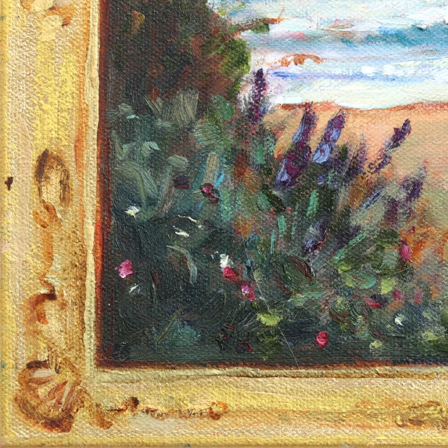 Cove Within - Colorful Oceanscape Still Life Oil Original Artwork by Michaela Jean For Sale - Image 4 of 9