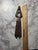 Vintage Brass Wood Carved Nut Cracker For Sale - Image 9 of 11