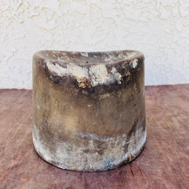 Early 20th Century Early 20th Century Wooden Millinery Hat Mold For Sale - Image 5 of 11