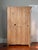 Brown English Pine Linen Press, Armoire, Wardrobe For Sale - Image 8 of 10