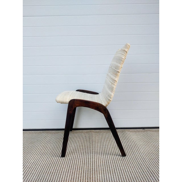 1960s Mid-Century Modern Chet Beasley Attributed Walnut Dining Chairs - Set of 4 For Sale In New York - Image 6 of 6