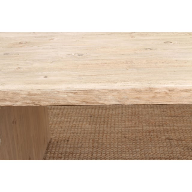 Wood The Bastide, 84" Reclaimed Wood Tavern Table For Sale - Image 7 of 16