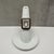 This designer Effy cocktail ring is crafted in 14kt yellow gold and features a bold 9.80 carat emerald cut white topaz at...