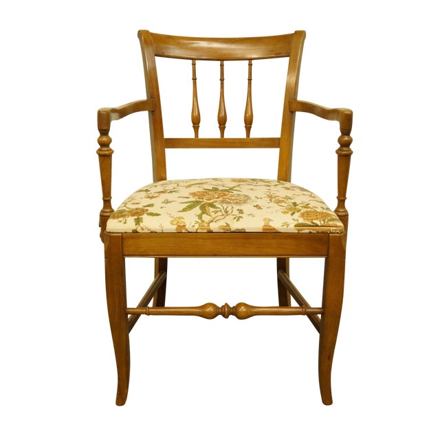 Late 20th Century Drexel Heritage Country French Provincial Dining Arm