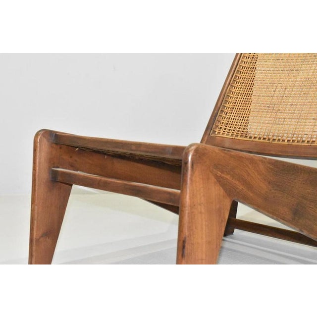 Kangaroo Chair Armchairs by Pierre Jeanneret, 1950s, Set of 2 For Sale - Image 9 of 17