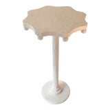 Image of Modern Artisan Small Accent Table White For Sale