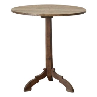 French Round Coffee Table, 1890s For Sale