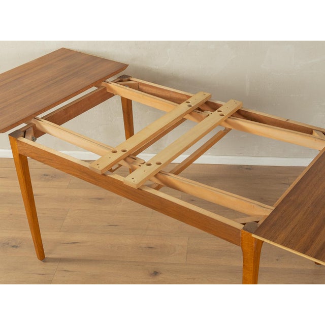 Brown Extendable Dining Table, 1960s For Sale - Image 8 of 9