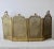 19th Century French Style Brass Serpentine Four Panel Decorative Filigree Foliage Fireplace Screen For Sale - Image 12 of 12