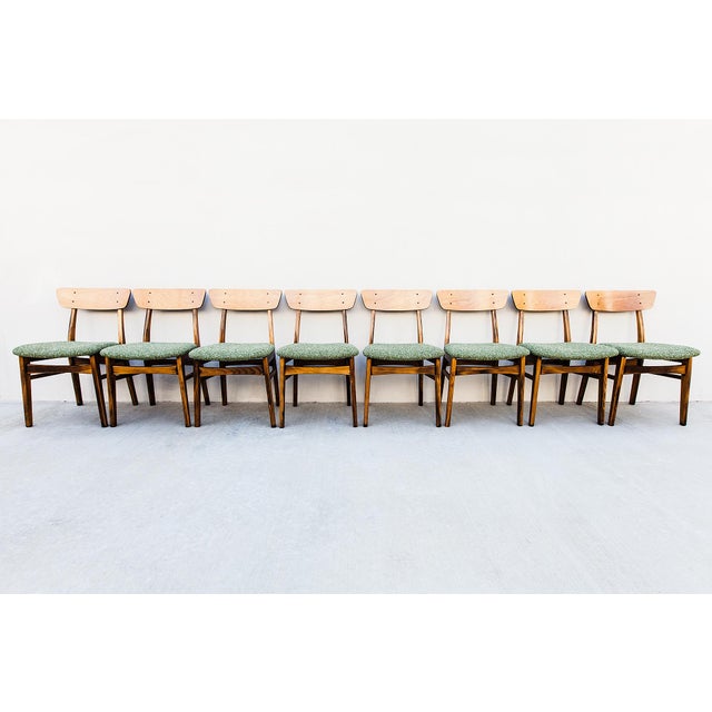 Mid-Century Modern 1970s Restored Japanese Mid Century Modern Dining Chairs For Sale - Image 3 of 12