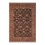 Art Nouveau Pak-Persian Black/Red Wool Rug - 8'1'' X 10'1'' For Sale