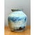 Vintage Blue and White Pottery Vase For Sale - Image 11 of 12