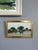Mid-Century Modern 1946 Mid-Century Modern 'Grove in Repose' Mini Abstract Landscape Oil Painting by Swedish Artist Ivar Morsing (1919-2009), Framed For Sale - Image 3 of 12