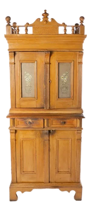 19th Century Painted Cupboard