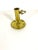 Early 20th Century Vintage Brass Push Up Candleholder Adjustable With Patina For Sale - Image 5 of 8