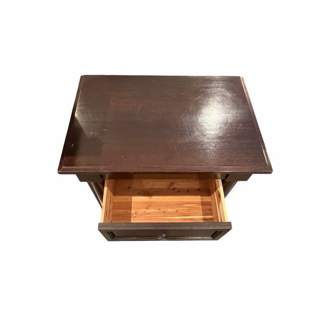 Traditional Michael’s Furniture Co. For Restoration Hardware Nightstand For Sale - Image 3 of 5