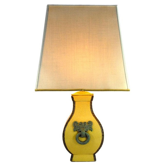 Ceramic Table Lamp in the style of Ugo Zaccagnini, 1960s For Sale - Image 11 of 11