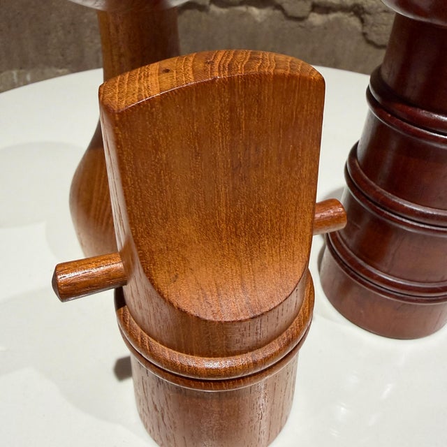 Set of There (3) Salt and Pepper Mill Designed by Jens Quistgaard for Dansk Designs. For Sale - Image 17 of 18