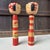 Mid-Century Modern Dento Kokeshi, Yajirō-Kei, Japan, 1960s-1970s, Set of 2 For Sale - Image 3 of 9