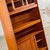 Wood Mid-20th Century Scandinavian Modern Teak 2 Piece Display Cabinet Bookcase or Sideboard Made in Denmark For Sale - Image 7 of 12