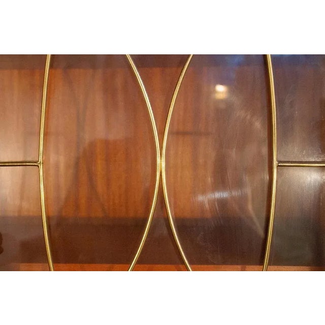 Mid-Century Italian Cabinet Bookcase, 1950s For Sale - Image 6 of 16