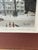 Rustic Vintage Frame Stockbridge Mass. Christmas Winter Scene Print For Sale - Image 3 of 9