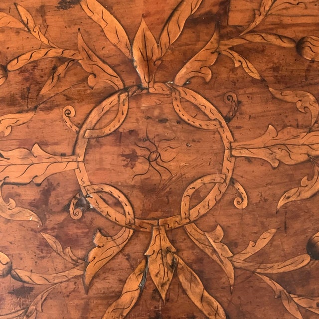 Wood Antique Handmade Wooden Trunk For Sale - Image 7 of 12