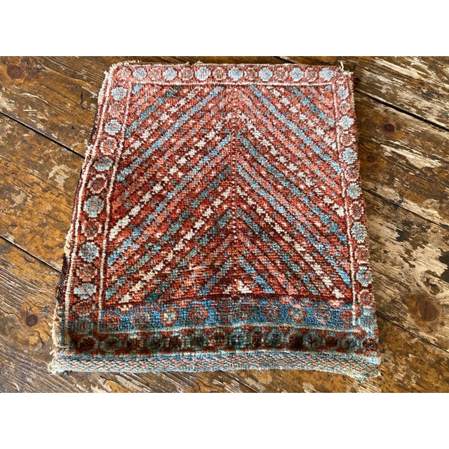 Antique Kurdish Chanteh Rug, 1880 For Sale - Image 3 of 9