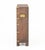 Mid 20th Century Campaign Style Brass Mounted Chest of Drawers For Sale - Image 5 of 7