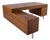 Executive Desk in American Walnut, 1970s For Sale