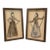 Vintage Indonesian Wayang Golek Puppets in Shadow Box Frames, Pair For Sale