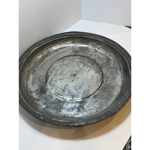 Antique Ottoman Tinned Copper Sahan Serving Dish – Dated 1309 Ah (1891 Ad) For Sale In Indianapolis - Image 6 of 12