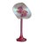 Stuart Abelman Signed Art Glass Iridescent Pulled Feather Jack-in-the-Pulpit Vase Sculpture For Sale