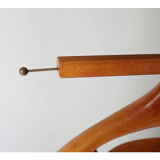 Wood Vintage Valet by Ico and Luisa Parisi for Fratelli Reguitti, 1960s For Sale - Image 7 of 13